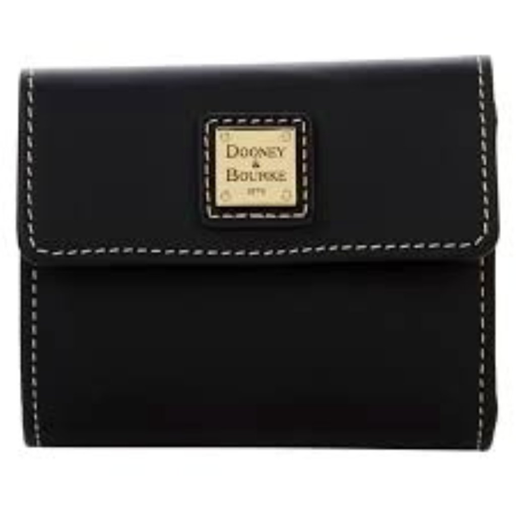 Dooney  Bourke Black Leather Wallet Brand New